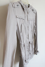 Aeropostale Gray Cargo Jacket | S
