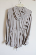 Aeropostale Gray Cargo Jacket | S