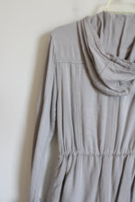 Aeropostale Gray Cargo Jacket | S