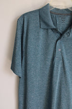 Architect Golf Performance Blue Polo Shirt | M