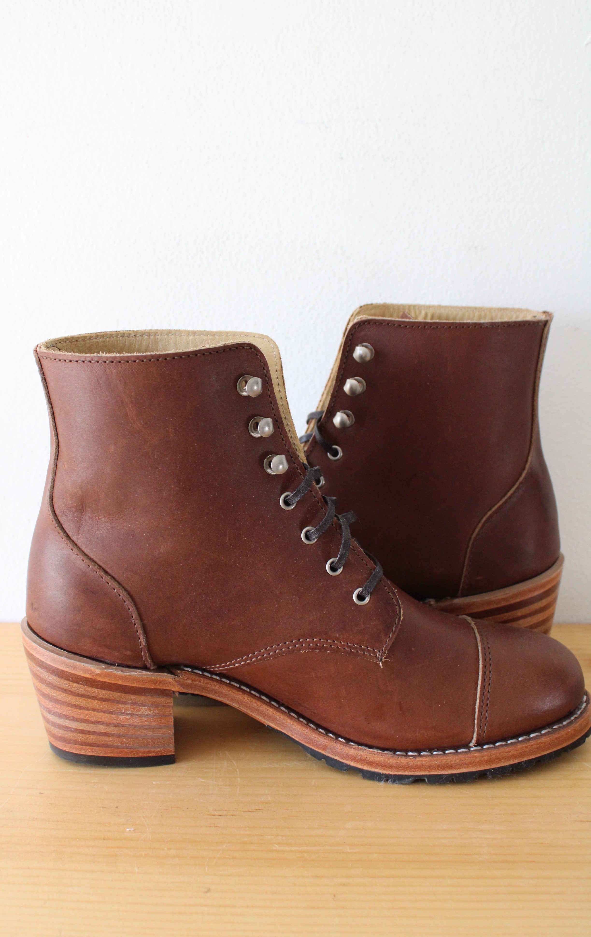NEW Red Wing Shoes Eileen Amber Harness Heeled Boot | Size 8.5