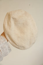 Mayser Cotton Linen Driver Beige Cap