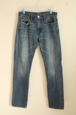 American Eagle Medium Wash Straight Leg Jeans | 30x34