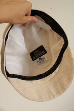 Mayser Cotton Linen Driver Beige Cap
