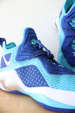 Nike Lebron James Soldier Two-Toned Blue Basketball Shoes | Size 9