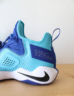 Nike Lebron James Soldier Two-Toned Blue Basketball Shoes | Size 9
