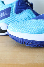 Nike Lebron James Soldier Two-Toned Blue Basketball Shoes | Size 9