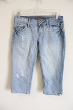 American Eagle Low Rise Vintage Artist Long Shorts | 0