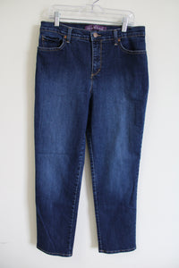 Gloria Vanderbilt Amanda Dark Wash Jeans | 6 Short