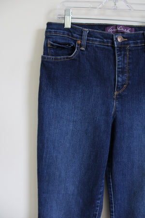 Gloria Vanderbilt Amanda Dark Wash Jeans | 6 Short
