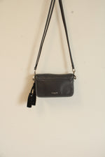 Coach Legacy Gray Penny Quilted Leather Crossbody Bag