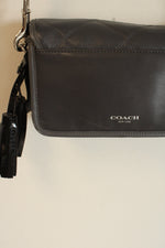 Coach Legacy Gray Penny Quilted Leather Crossbody Bag