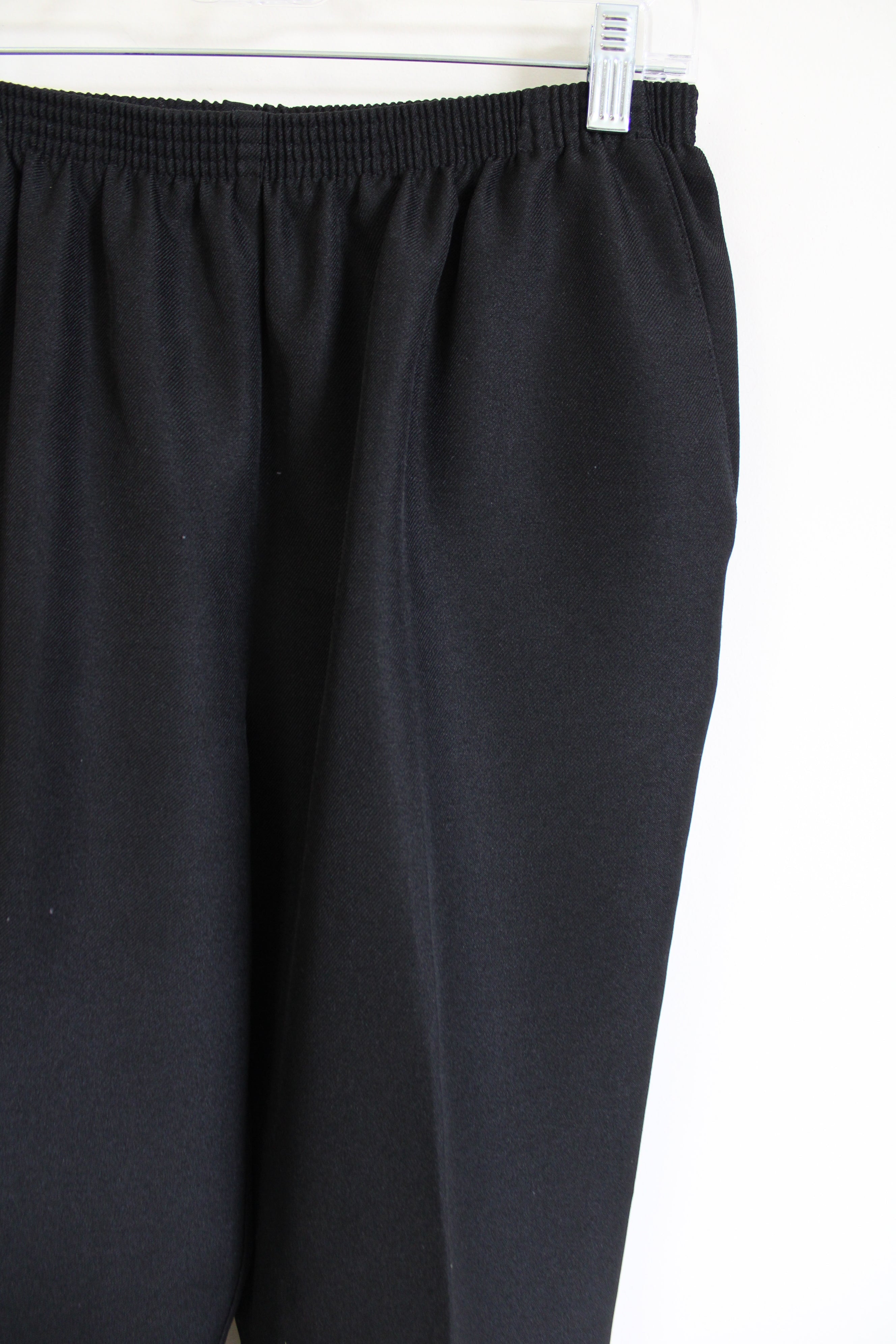 Alfred Dunner Black Trouser | 14 Petite
