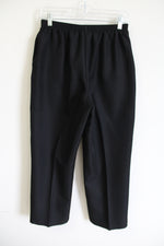 Alfred Dunner Black Trouser | 14 Petite