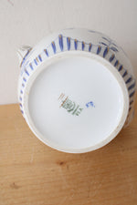 Bing & Grondahl #91-A Blue & White Butterfly Porcelain Coffee Pot