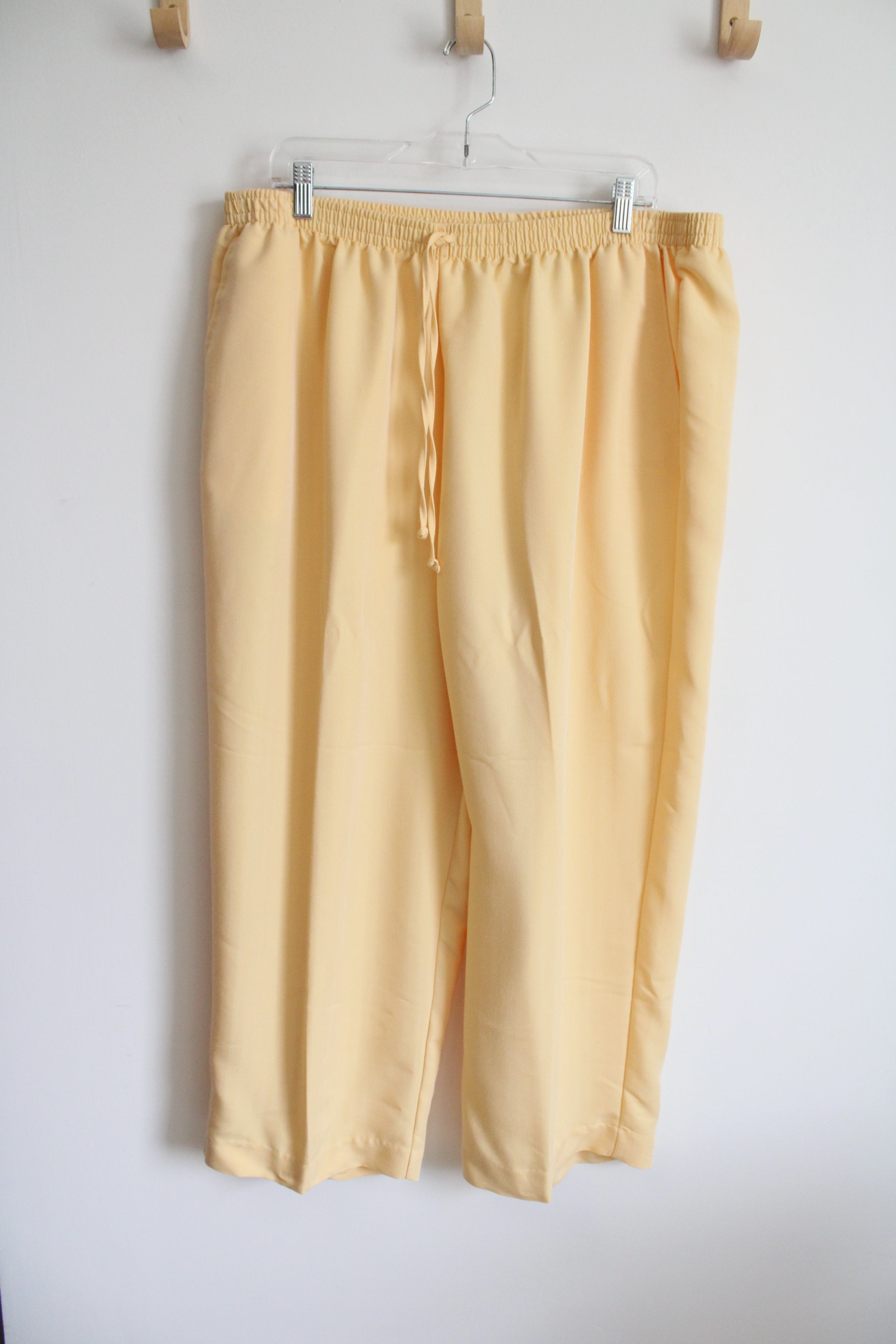 NEW Alfred Dunner Yellow Pants | 22W