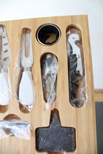 Smirly Premium Bamboo Cheeseboard Set