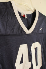 Nike Navy Blue And White Number 40 Jersey | 12/14