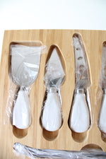 Smirly Premium Bamboo Cheeseboard Set