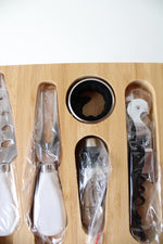 Smirly Premium Bamboo Cheeseboard Set