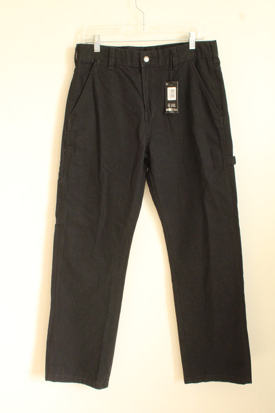 NEW Dickies Black Heavyweight Carpenter Pants | 32x32