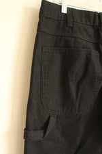 NEW Dickies Black Heavyweight Carpenter Pants | 32x32