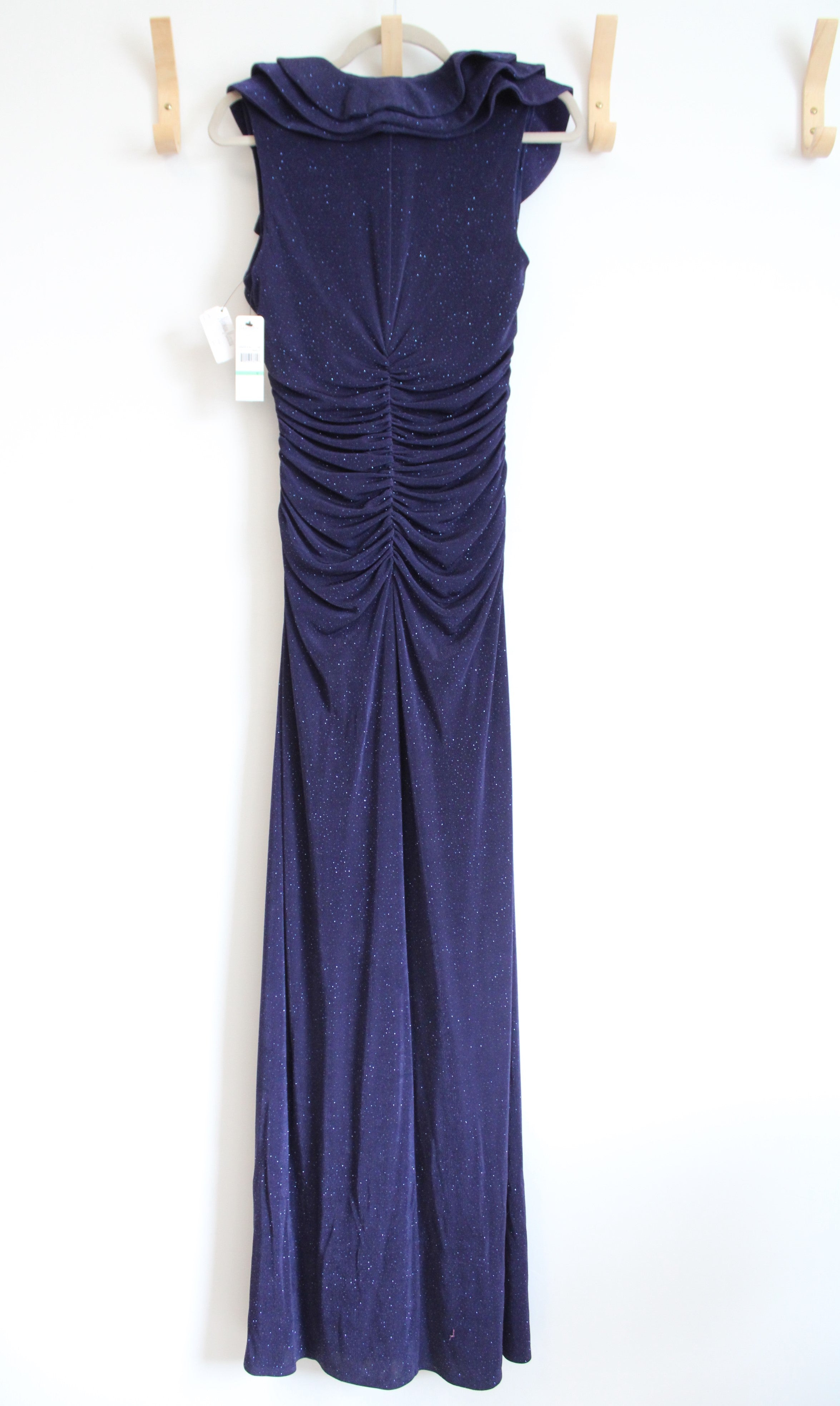 green emerald velvet dress Laundry by Shelli Segal