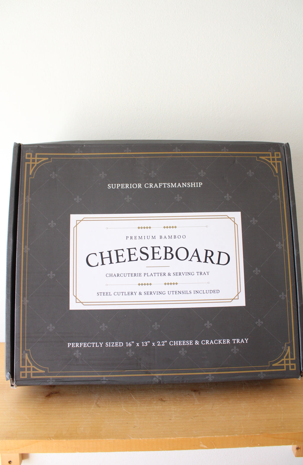 Smirly Premium Bamboo Cheeseboard Set