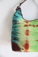 Donald J. Pilner Colorful Tie-Dyed Nylon Bag