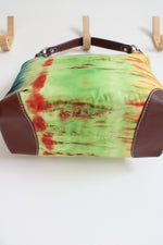Donald J. Pilner Colorful Tie-Dyed Nylon Bag