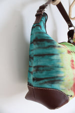 Donald J. Pilner Colorful Tie-Dyed Nylon Bag