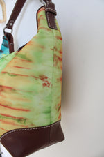 Donald J. Pilner Colorful Tie-Dyed Nylon Bag