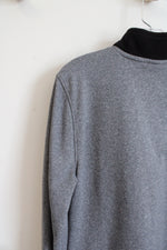 NFL Team Gray & Black Las Vegas Raiders 1/4 Zip Sweatshirt | Youth M (10/12)