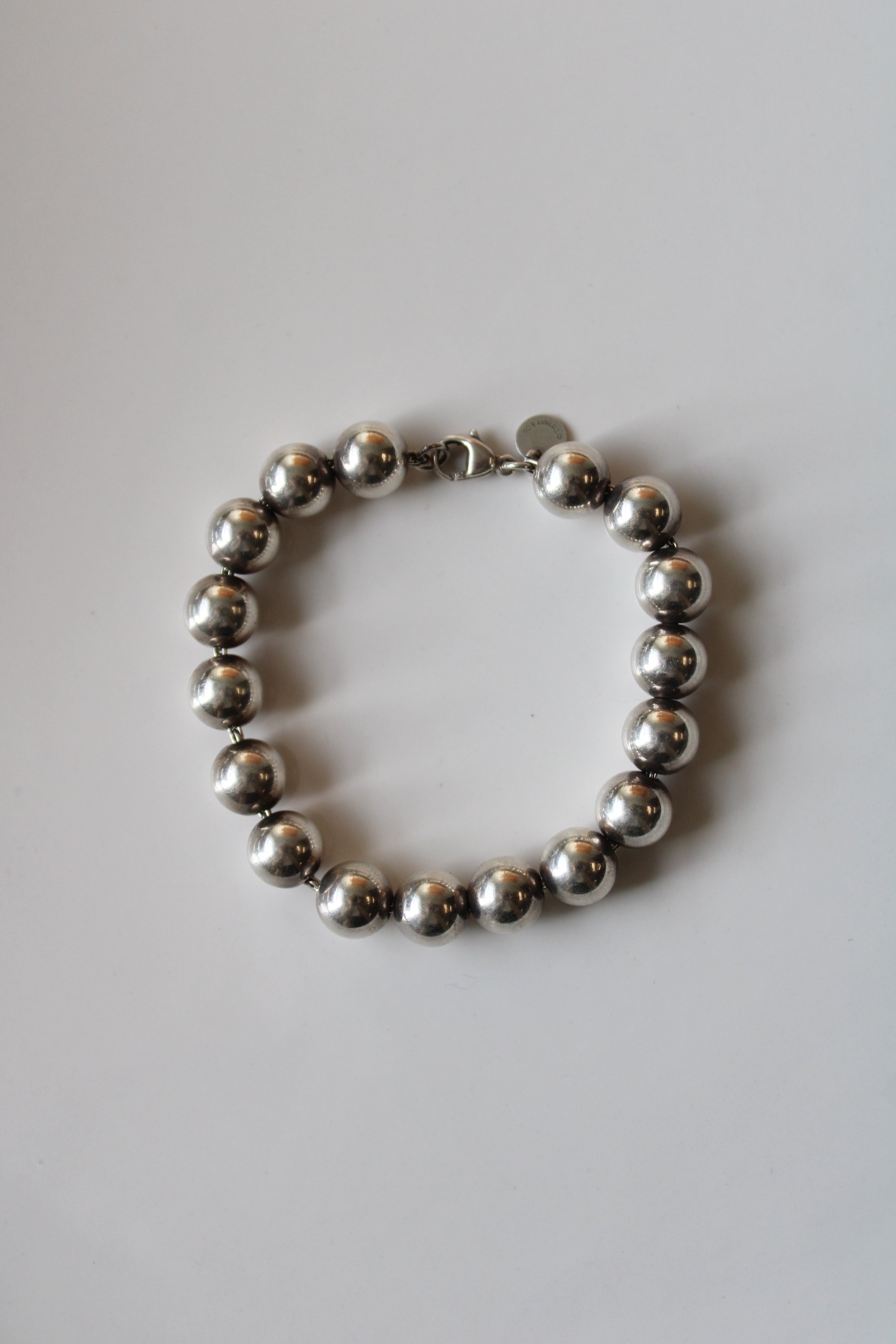 Tiffany & Co. Sterling Silver Ball Beaded Bracelet