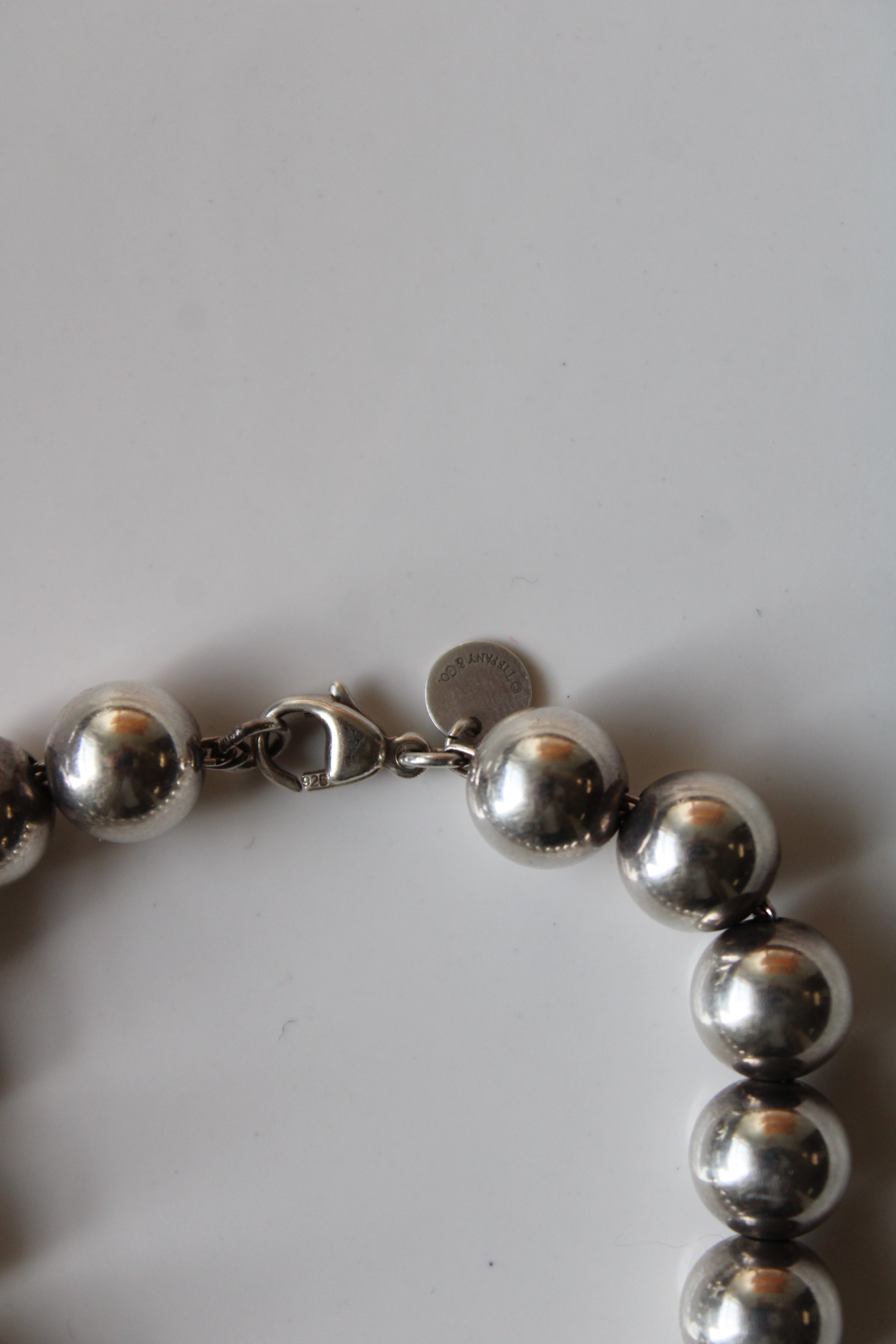 Tiffany & Co. Sterling Silver Ball Beaded Bracelet