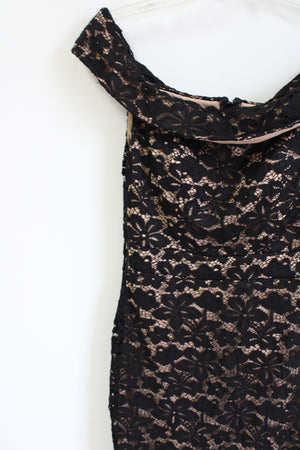 City Triangles Black Lace Dress | 5