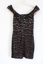 City Triangles Black Lace Dress | 5