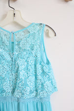 By And By Girl Blue Sequined Dress | Youth 12