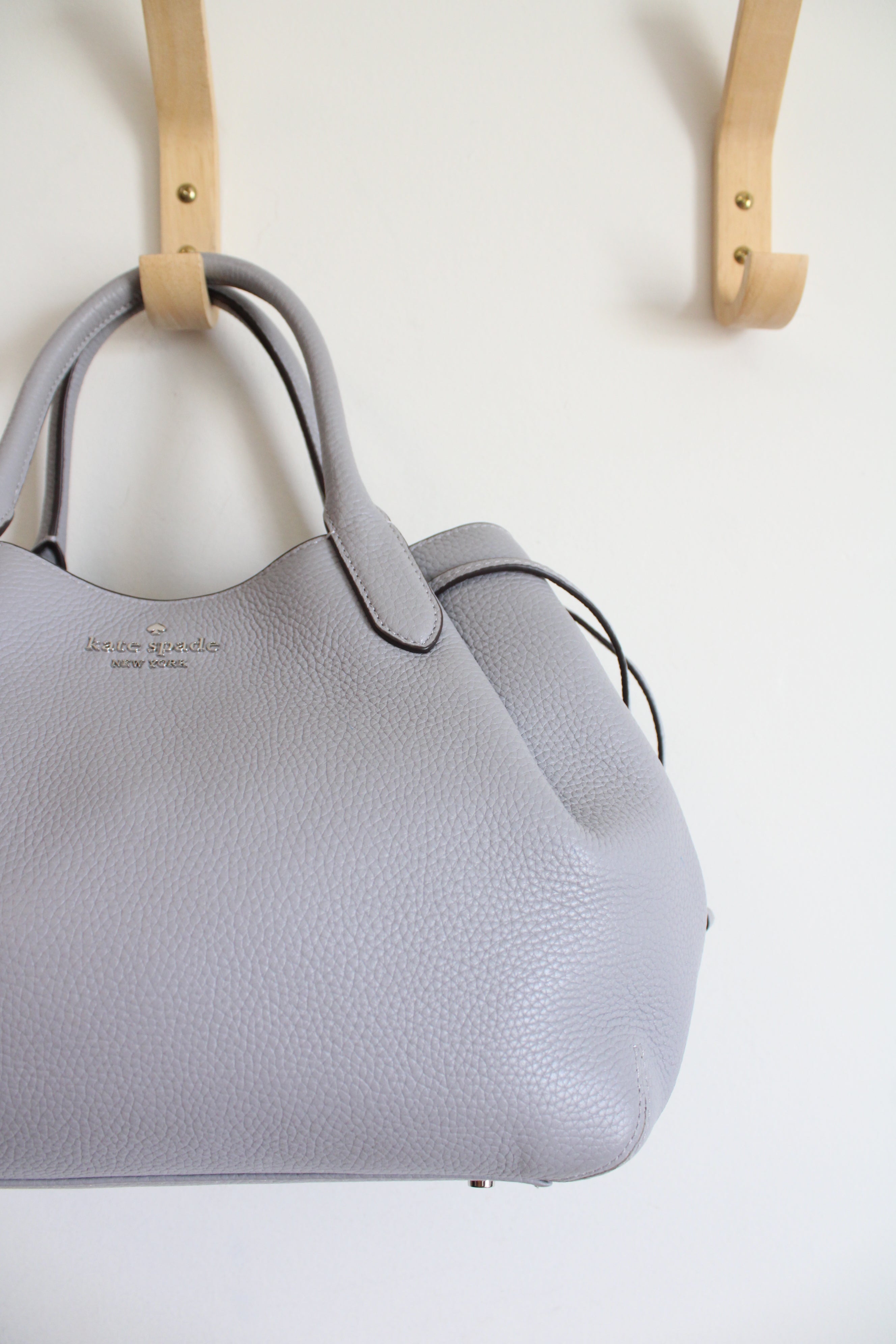 Kate Spade Gray Dumpling Satchel Bag