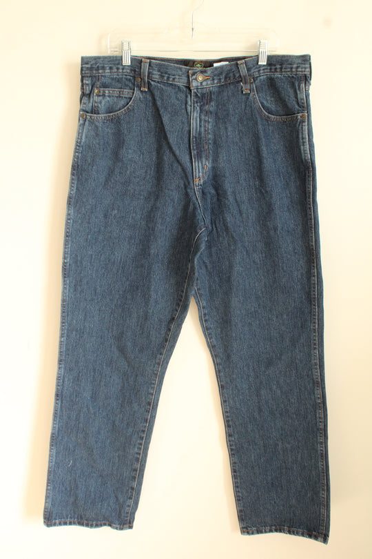 NEW Redhead Dark Wash Relaxed Fit Jeans | 38x32