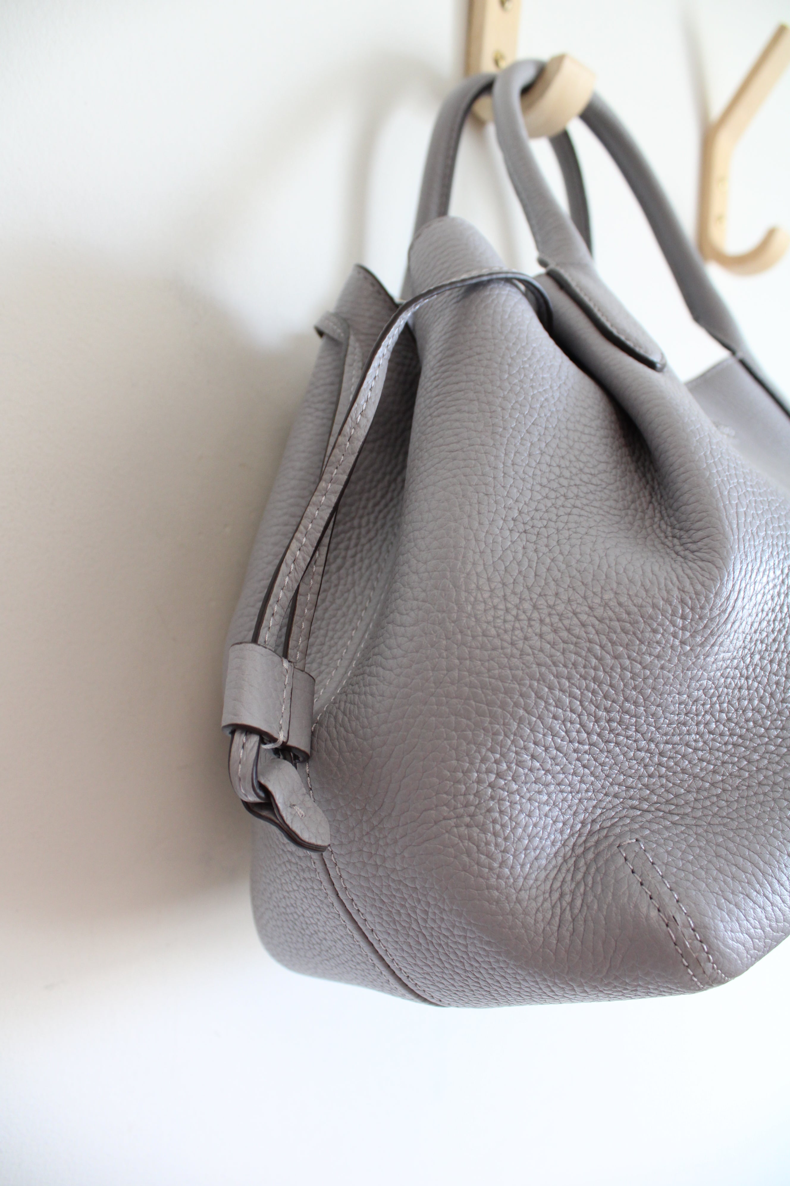 Kate Spade Gray Dumpling Satchel Bag