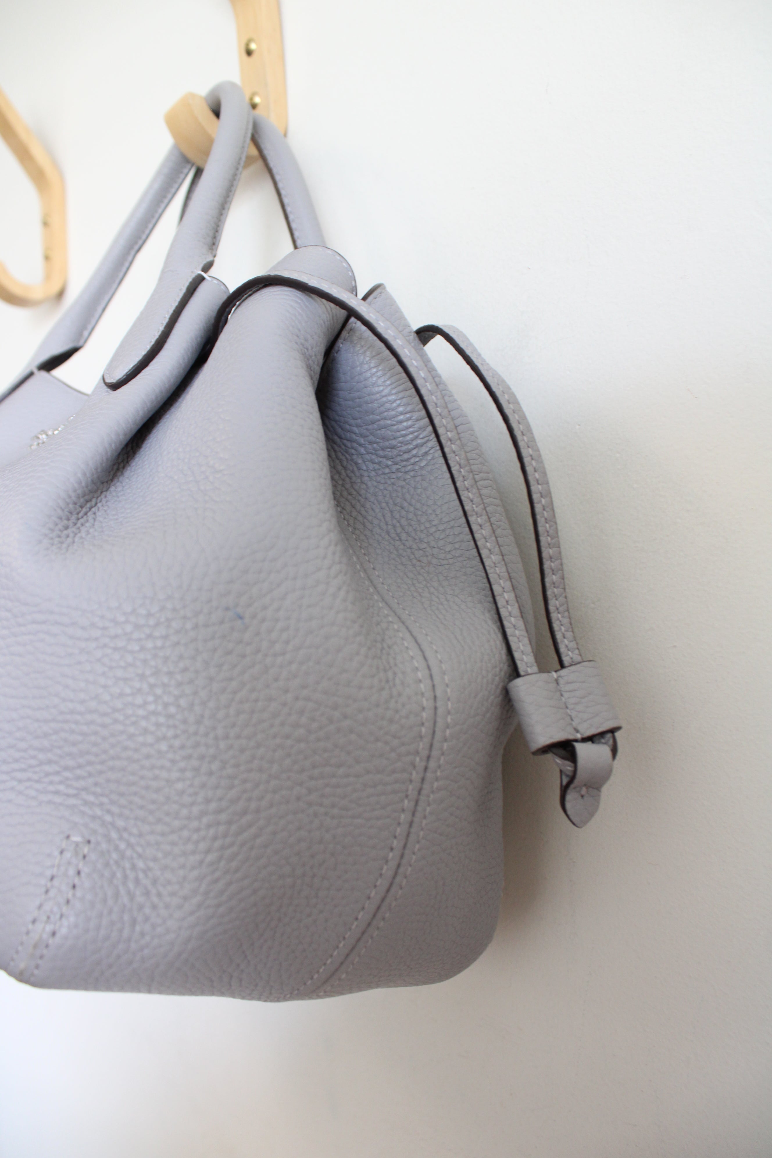 Kate Spade Gray Dumpling Satchel Bag