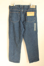 NEW Redhead Dark Wash Relaxed Fit Jeans | 38x32