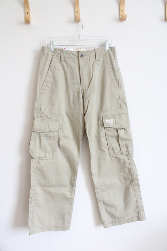 NEW Levi's Light Green Loose Straight Cargo Pants | 30X30