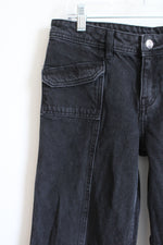 Divided Black Low Rise Flare Jeans | 2
