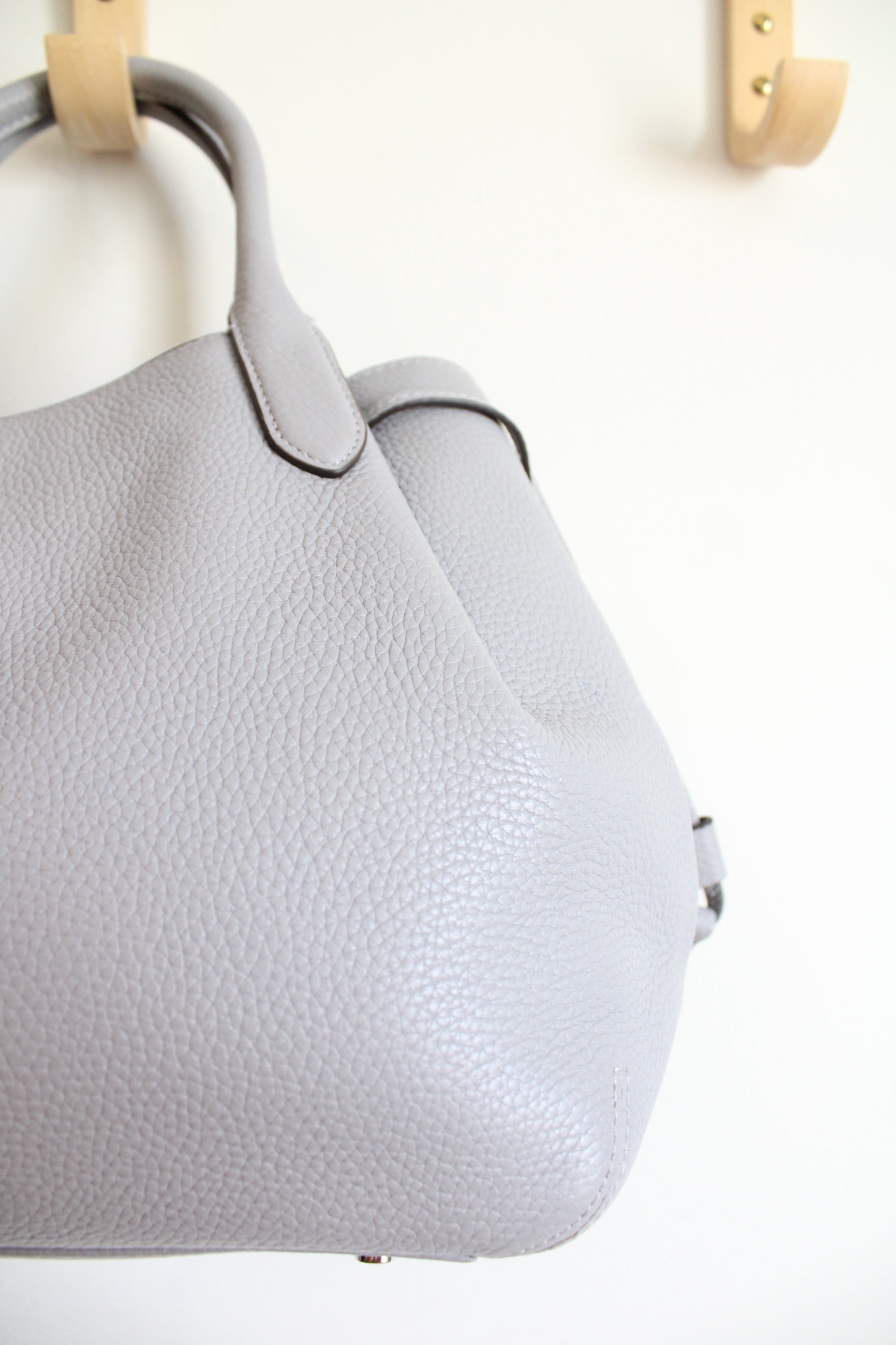 Kate Spade Gray Dumpling Satchel Bag