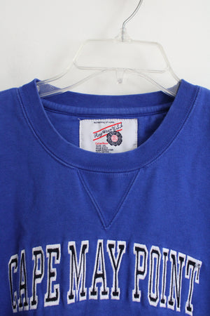 Rag Wear U.S.A. Cape May Point Cobalt Blue Sweatshirt | 2XL