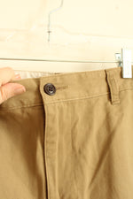 NEW Dockers Tan Khaki Chino Shorts | 36