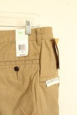 NEW Dockers Tan Khaki Chino Shorts | 36