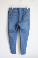 JVini Fashion Elastic Waistband Skinny Jeans | 1XL
